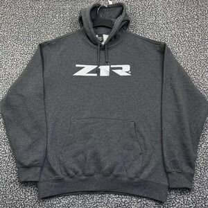 Z1R Hoodie Men Extra Large Gray Pullover Fleece Lined Long Sleeve Outdoor XL